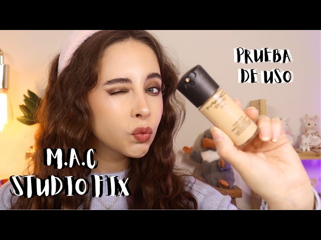 Vídeo relacionado con MAC Studio Fix Fluid Natural Matte Foundation SPF 15, 1 oz (Nw50)