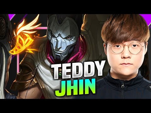 TEDDY FULL AGGRO ON JHIN!  |  KR SoloQ 10 | 15 |  T1 Teddy Plays Jhin Bot vs Ashe!  |