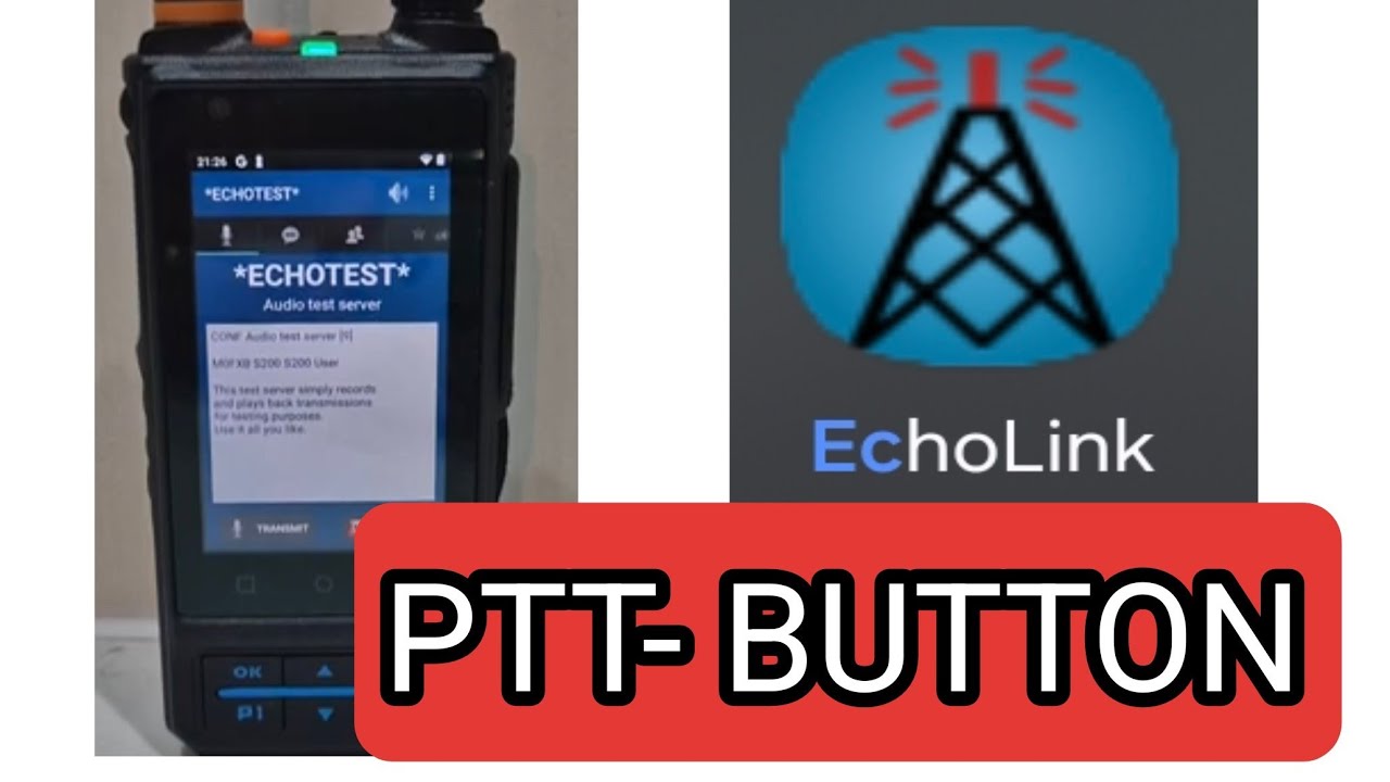 Echolink PTT BUTTON Network Radio (s200)