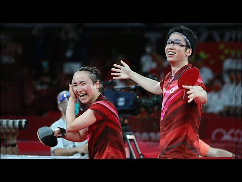 Final Tokyo 2021 Olympic Games Mixed Doubles - Xu Xin & Liu Shiwen 🇨🇳 VS Jun Mizutani & Mima Ito 🇯🇵