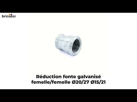 Réduction fonte femelle / femelle galvanisée - référence 240 CODITAL
