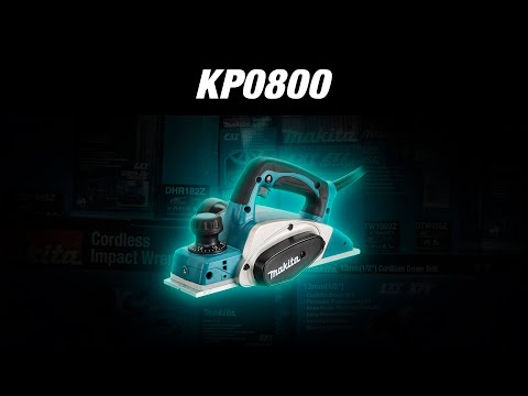 Миниатюра изображения товара Профессиональный электрорубанок Makita KP0800X1