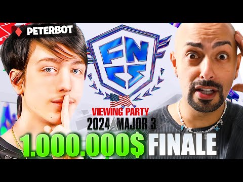 😨🤯PETERBOT DESTROYS $1,000,000 NA FNCS FINALE!