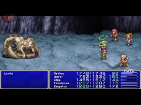 FFIV: The After Years - Part 21 - Edge's Challenge Dungeon and Porom's Tale