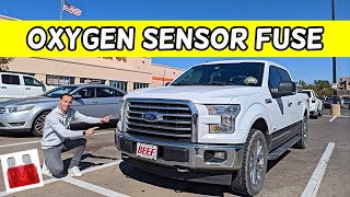 FORD F150 OXYGEN SENSOR FUSE LOCATION REPLACEMENT F 150 02 SENSOR FUSE 2015 2016 2017
