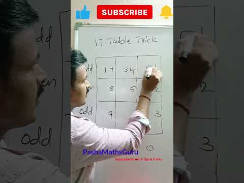 17 Table Trick | Table Trick of 17 #shorts #ytshorts #youtubeshorts #table
