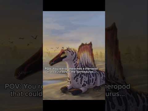 Carcharodontosaurus... #shorts #dinosaur #prehistoric  #spinosaurus #carcharodontosaurus