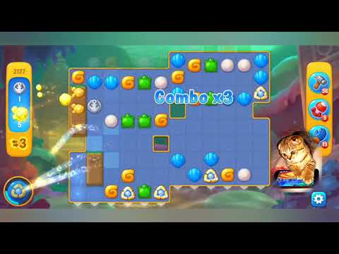 Fishdom 2022, no Boosters,   2127  level  -  прохождение без бустеров,   2127 уровень.