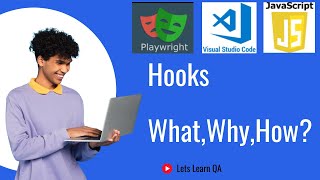 Download the video "21 - Playwright with JavaScript - Hooks in Playwright(What, Why, How?)"
