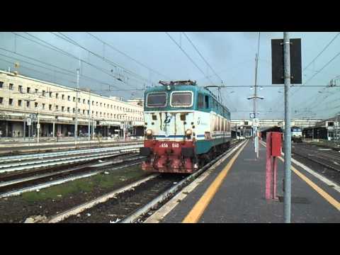 E656.060 isolato, in partenza da Roma Termini