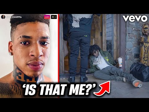 NLE Choppa Reacts to NBA YoungBoy - Zero IQ Freestyle (Music Video)