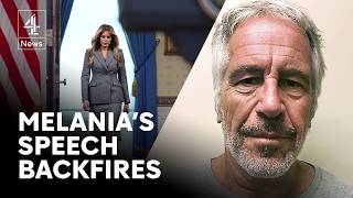 Epstein survivors accuse Melania Trump of protecting those in power after White House statement