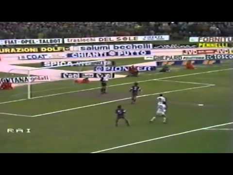 Serie A 1983-1984, day 24 Fiorentina - Milan 2-2 (Oriali, Passarella, Carotti, Icardi)