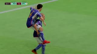 FIFA 23_ワールドカップ　日本VSオランダ　決勝トーナメント準決勝　強豪オランダとの激戦の末…　［日本でワールドカップ優勝を目指す！］