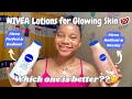 2 Nivea Bodylotions Für HAUTAUFHELLUNG Nivea Perfect Radiant Und Nivea Radiant Beauty