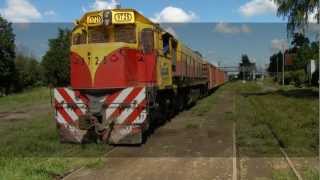 preview picture of video 'La EMD GT22 9725CU en Tafi Viejo 20-04-12.'