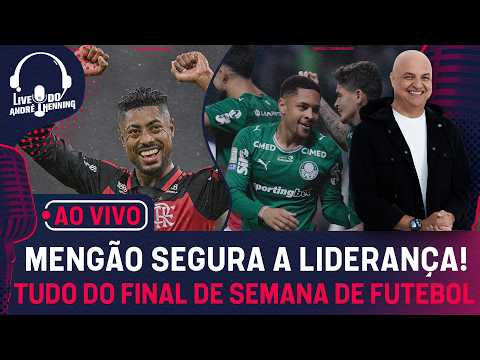AO VIVO: BRUNO HENRIQUE MARCA E FLAMENGO VENCE O CORINTHIANS; VERDÃO NA COLA; RENATO NO GRÊMIO E +