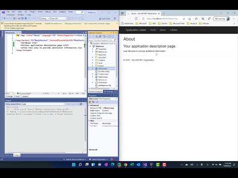 Visual Studio 2022 Web Live Preview Demo