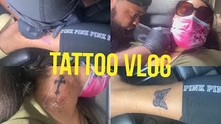 VLOG: COME GET TATTOOS WITH ME | Tricey Chanel
