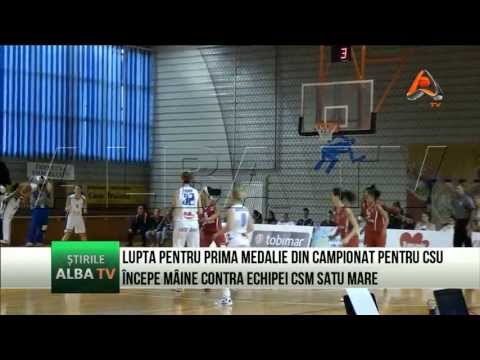 CSU Alba Iulia vs. CSM Satu Mare pentru prima medalie din campionat
