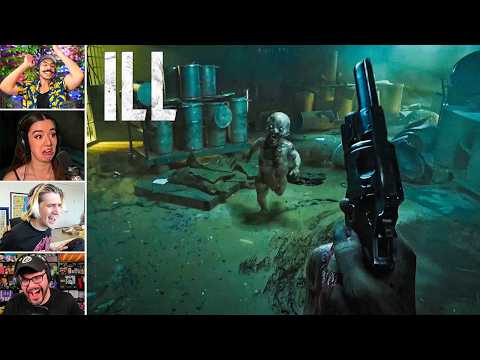 Streamers React to ILL New Horror Game , Summer Game Fest