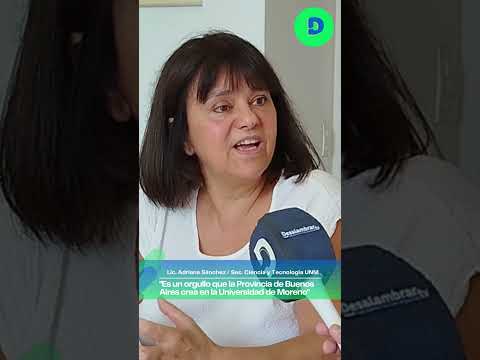 "Es un orgullo que la Provincia de Buenos Aires crea en la Universidad de Moreno" #moreno #noticias