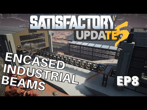 We built a truck stop to EXPORT everything! - Satisfactory Update 5 [EP8]