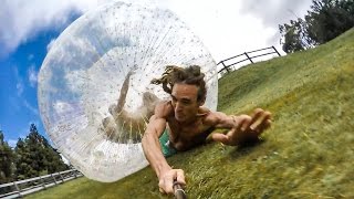 EXTREME ZORBING!