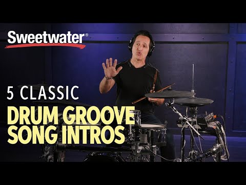 5 Classic Drum Groove Song Intros 🥁 | Drum Lesson