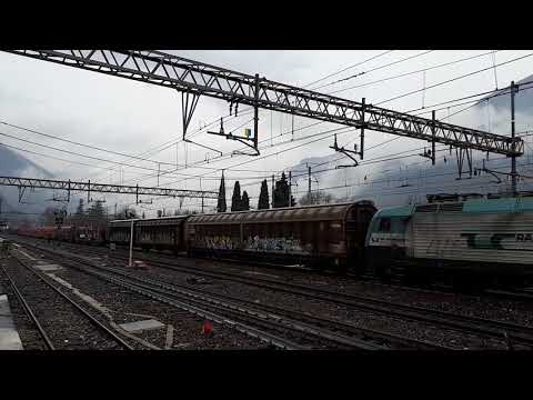 EU 43 R.T.C CON BISARCHE E CARRI CHIUSI IN TRANSITO A PERI (VR) 17 - 3 - 2018