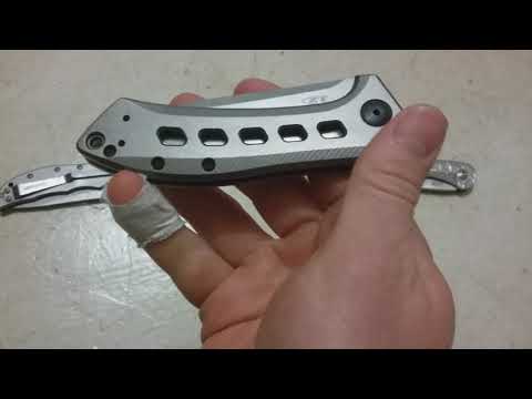 Zero Tolerance 801 Ti. Are ZT knives any good? Why are they so strange?
