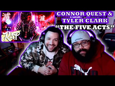 Connor Quest! & Tyler Clark 'The Five Acts' Red Moon Reaction