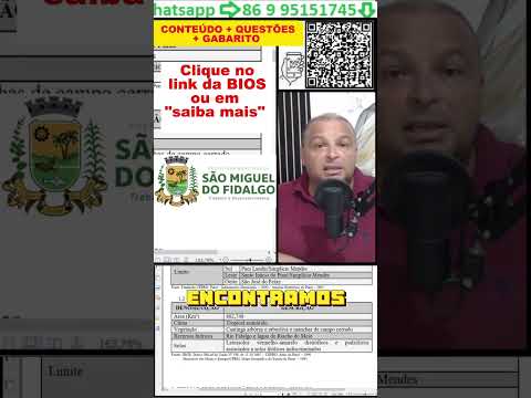 Clima e Vegetação de São Miguel do Fidalgo  Tudo Que Você Precisa Para o Concurso!