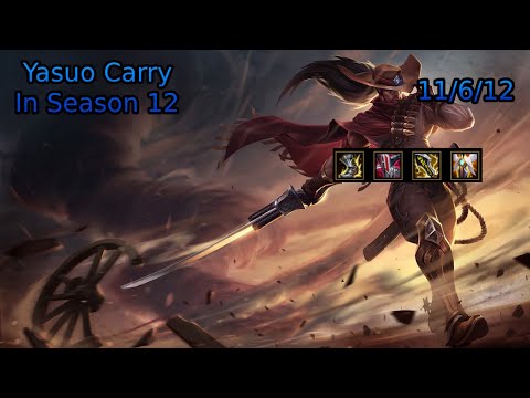 How to CARRY with YASUO in SEASON 12... when you are INTING!!! | League of Legends | xTheKostas |