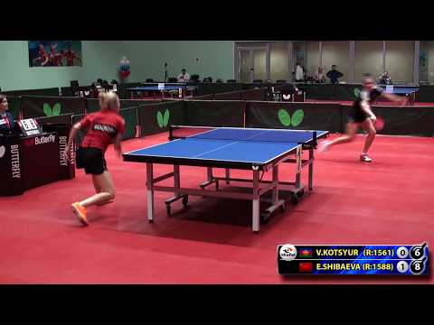 3.KOTSYUR - SHIBAEVA #RUSSIAN #Championships #tabletennis #настольныйтеннис
