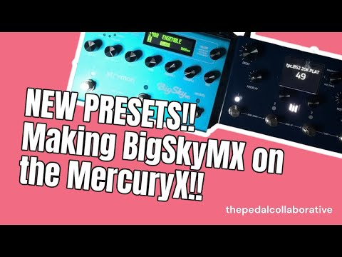 Get the BigSkyMX Sounds on the MercuryX!!! NEW PRESETS
