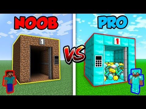 Minecraft NOOB vs. PRO: ELEVATOR in Minecraft!