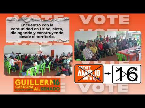 Uribe, Meta. La política se construye desde el territorio