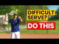 Why Is The Serve In Tennis So Difficult? One Main Reason...