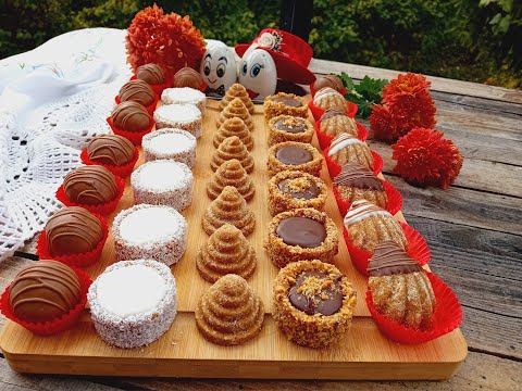 pet vrsta sitnih brzih kolaca od jedne smese koje svako moze da napravi - mogu biti posni ili mrsni