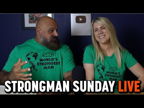 Strongman Sunday LIVE with Loz and Liz