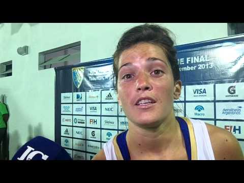 Agustina Albertario habló tras la victoria ante Corea