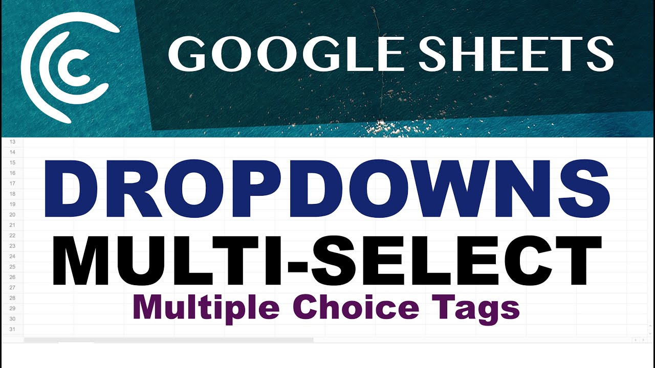 Google Sheets Multi-Select Dropdowns (Multiple Choice)