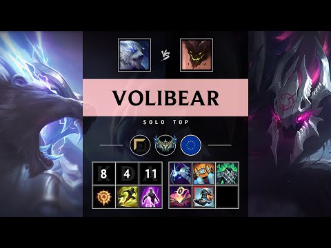 Volibear Top vs Malphite - EUW Challenger Patch 25.15
