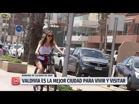 Valdivia es la mejor ciudad del país para vivir | 24 Horas TVN Chile