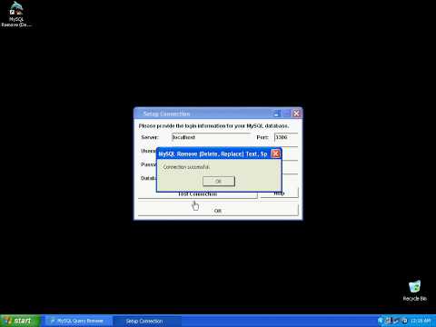 MySQL Remove Text, Spaces & Characters From Fields Software
