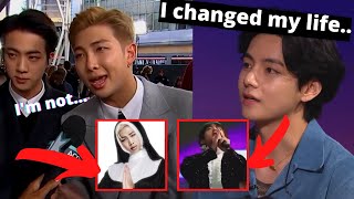 Download lagu Jungkook and V reveal why they changed their religion recently !! mp3