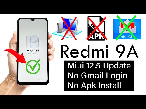 Redmi 9A (MIUI 12.5)  FRP BYPASS (Without PC)🔥🔥Latest Update