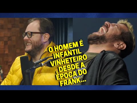 O HOMEM É INFANTIL DESDE A ÉPOCA DO FRANK... VIVA A QUINTA SÉRIE! KKKK