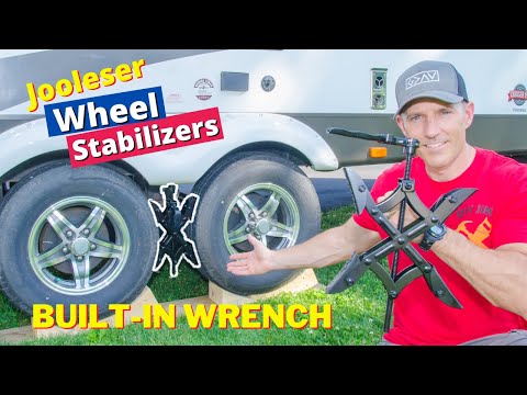 Wheel stabilizer review for camper, RV, trailer (Jooleser)